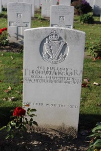 DADIZEELE NEW BRITISH CEMETERY - REGAN, ROBERT