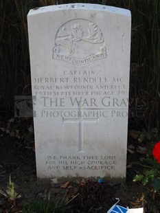 DADIZEELE NEW BRITISH CEMETERY - RENDELL, HERBERT