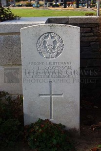 DADIZEELE NEW BRITISH CEMETERY - ROGERSON, JOHN LILLY