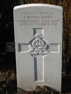 DADIZEELE NEW BRITISH CEMETERY - ROWLANDS, J