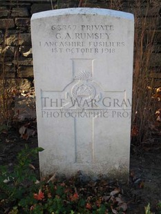 DADIZEELE NEW BRITISH CEMETERY - RUMSEY, G A