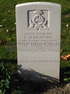 DADIZEELE NEW BRITISH CEMETERY - SEDDON, EDMUND