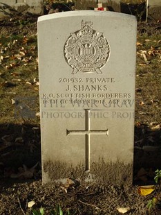 DADIZEELE NEW BRITISH CEMETERY - SHANKS, J