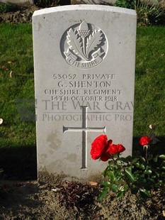 DADIZEELE NEW BRITISH CEMETERY - SHENTON, G