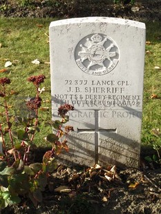 DADIZEELE NEW BRITISH CEMETERY - SHERRIFF, JOHN BRASIER