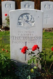 DADIZEELE NEW BRITISH CEMETERY - SQUIRES, FRED