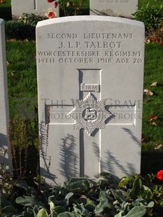 DADIZEELE NEW BRITISH CEMETERY - TALBOT, JOHN LIONEL PEMBERTON