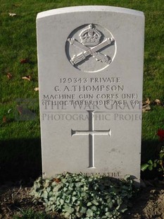 DADIZEELE NEW BRITISH CEMETERY - THOMPSON, GEORGE ARTHUR