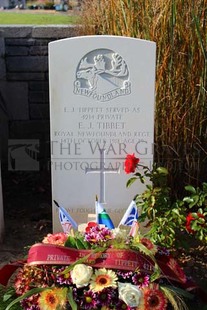 DADIZEELE NEW BRITISH CEMETERY - TIBBET, EDWARD J.