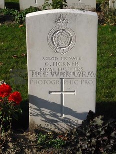 DADIZEELE NEW BRITISH CEMETERY - TICKNER, GEORGE