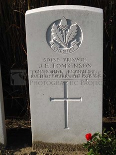 DADIZEELE NEW BRITISH CEMETERY - TOMKINSON, JOSEPH E.