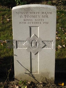 DADIZEELE NEW BRITISH CEMETERY - TOOMEY, O