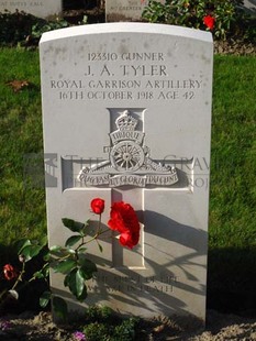 DADIZEELE NEW BRITISH CEMETERY - TYLER, JOSEPH ARTHUR