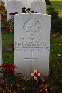 DADIZEELE NEW BRITISH CEMETERY - WATSON, ALFRED THOMAS