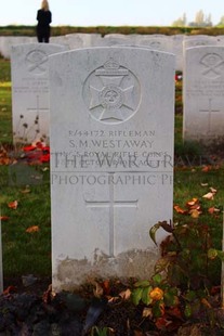 DADIZEELE NEW BRITISH CEMETERY - WESTAWAY, S M