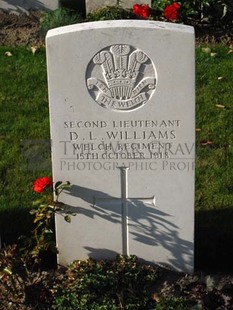 DADIZEELE NEW BRITISH CEMETERY - WILLIAMS, D L