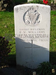 DADIZEELE NEW BRITISH CEMETERY - WILLIAMS, EDWIN VAUGHAN