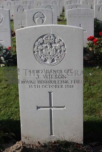 DADIZEELE NEW BRITISH CEMETERY - WILSON, J