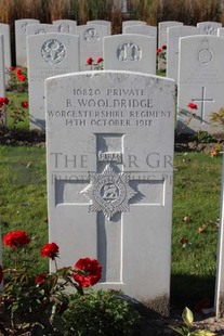 DADIZEELE NEW BRITISH CEMETERY - WOOLDRIDGE, B