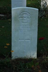 Croisilles British Cemetery - Brewin, Louis