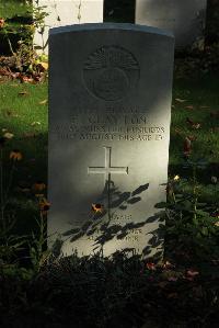 Croisilles British Cemetery - Clayton, F