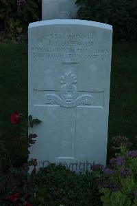 Croisilles British Cemetery - Coleman, Jack