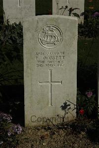 Croisilles British Cemetery - Dossett, F