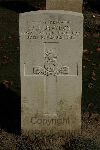 Croisilles British Cemetery - Graydon, R J