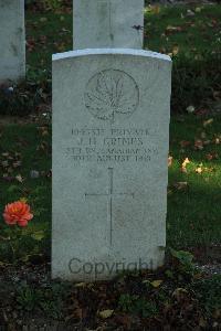 Croisilles British Cemetery - Grimes, J H