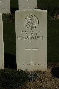 Croisilles British Cemetery - Heald, John Leonard