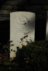 Croisilles British Cemetery - Hibberd, A