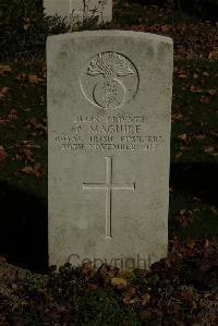 Croisilles British Cemetery - Maguire, P