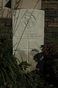 Croisilles British Cemetery - Manahan, J