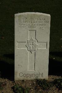 Croisilles British Cemetery - Manktelow, E G