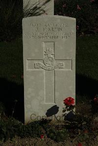 Croisilles British Cemetery - Martin, J