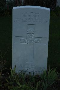 Croisilles British Cemetery - Monks, W