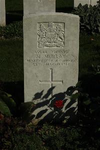 Croisilles British Cemetery - Murray, M