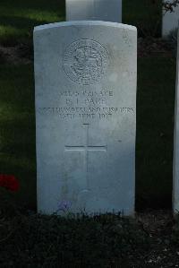 Croisilles British Cemetery - Page, F J