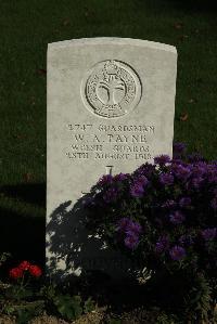 Croisilles British Cemetery - Payne, W A