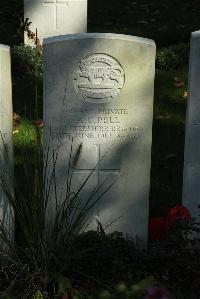 Croisilles British Cemetery - Pell, A C