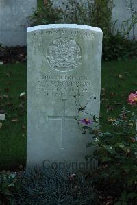 Croisilles British Cemetery - Robinson, Arthur Albert Victor