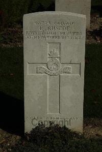 Croisilles British Cemetery - Ruscoe, Ernest