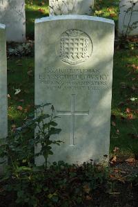 Croisilles British Cemetery - Schiedlowsky, F A