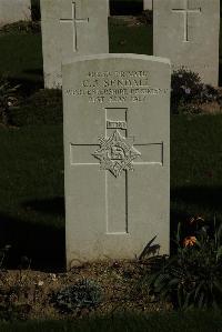 Croisilles British Cemetery - Sendall, Charles James