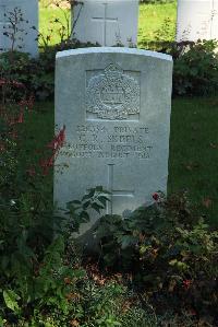 Croisilles British Cemetery - Skeels, C R