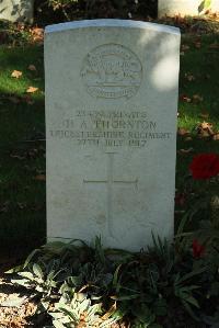 Croisilles British Cemetery - Thornton, H A