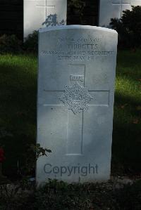 Croisilles British Cemetery - Tibbetts, J