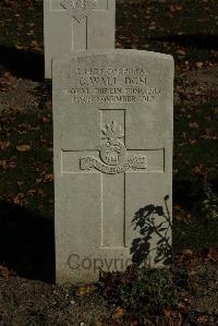 Croisilles British Cemetery - Wall, C