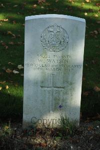 Croisilles British Cemetery - Watson, W