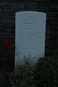 Croisilles British Cemetery - Webb, David Sidney